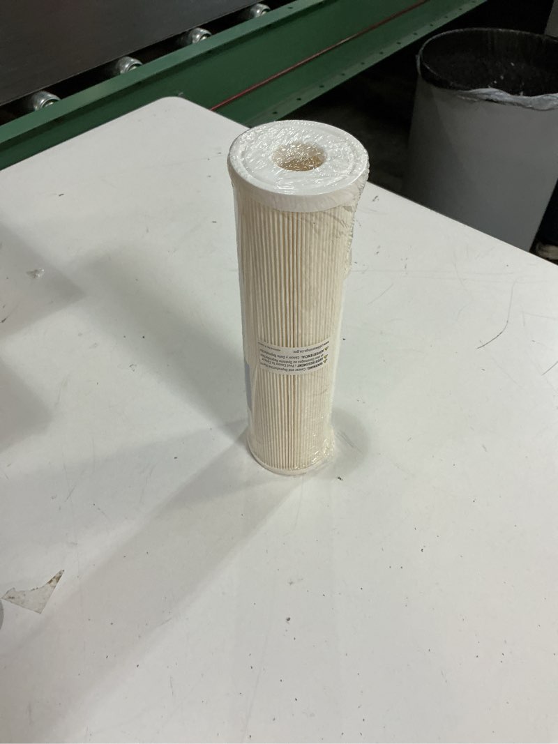 Condition photo showing New/Like New for pentair pentek r30-20 sediment water filter, 20-inch, whole house pleated polyester filter cartridge, 20" x 2.5", 30 micron, white, 1 count (pack of 1)