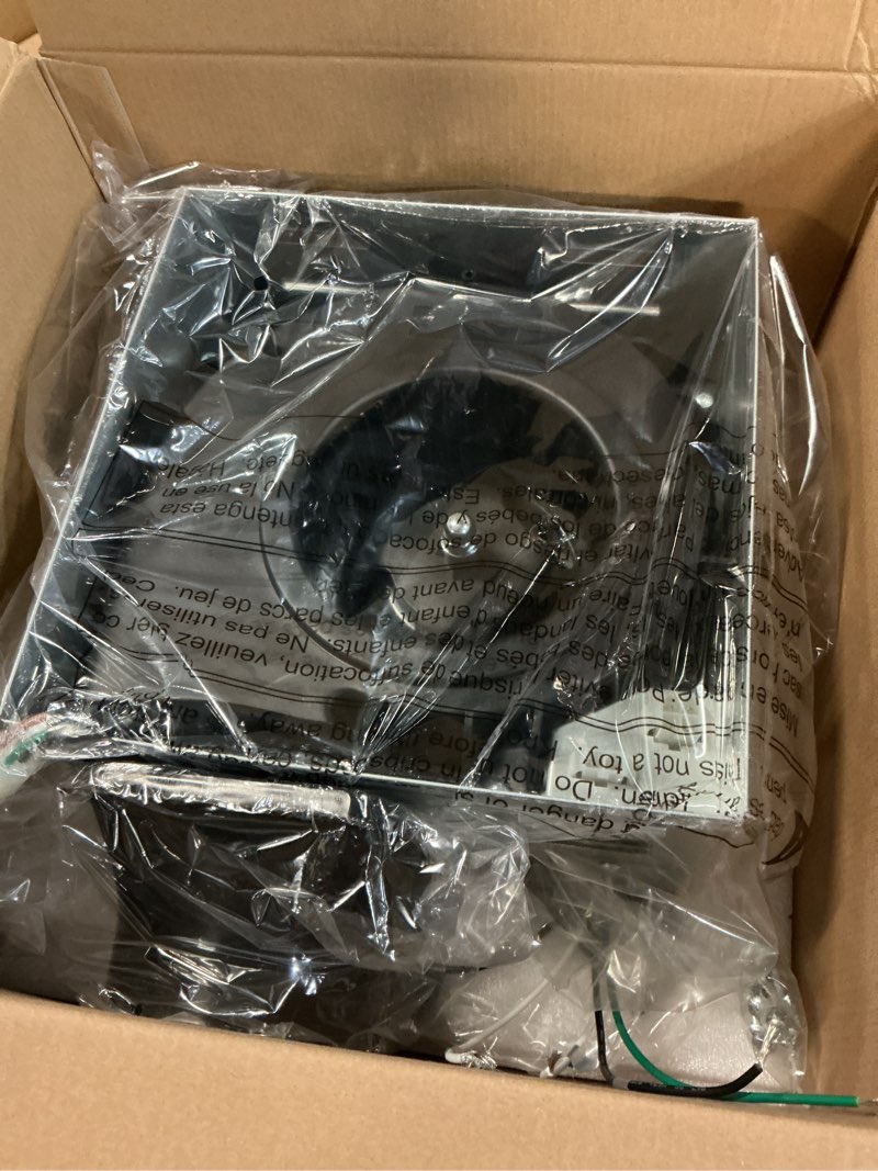 Condition photo showing New/Like New for fitop bathroom exhaust fan with light, 130 cfm & 1.5 sones bathroom vent fan, nightlight & 1300lm led light 2700k/4000k/6500k, light memory function, etl certified – white, 9 inch white 9 inch