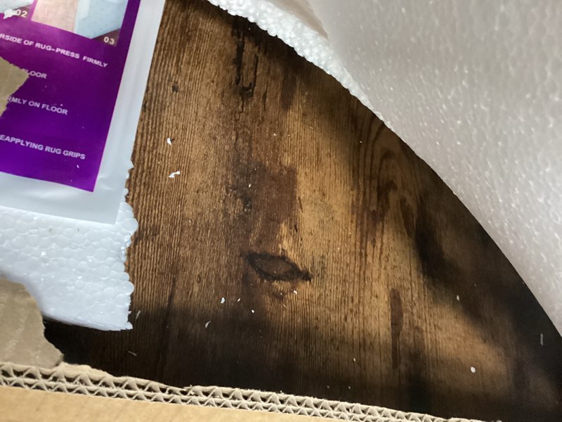 Condition photo showing Good Condition for 42 x 28 Inch Dog Crate Topper Wood - Dog Kennel Topper Bamboo Top for 42 Inch Crates, Pet Crate Furniture Table Cover, Decorative Wooden Platform for Small Dog Cage, Home Decor Pet Accessories