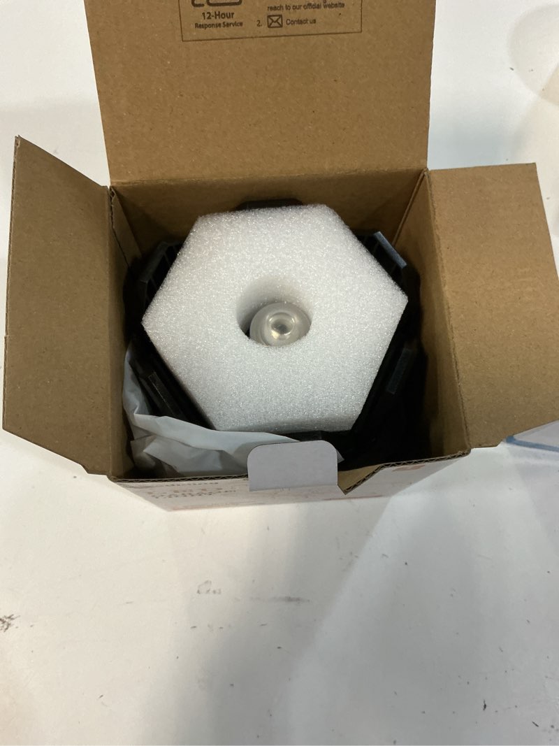 Condition photo showing Good Condition for adiding led garage ceiling light -10000lm deformable ultra bright screw in led basement lights 6500k 6 adjustable panels shop light fit for e26 e27 bulb socket for workshop storage attic utility bay 6+1 panels - 1 pack