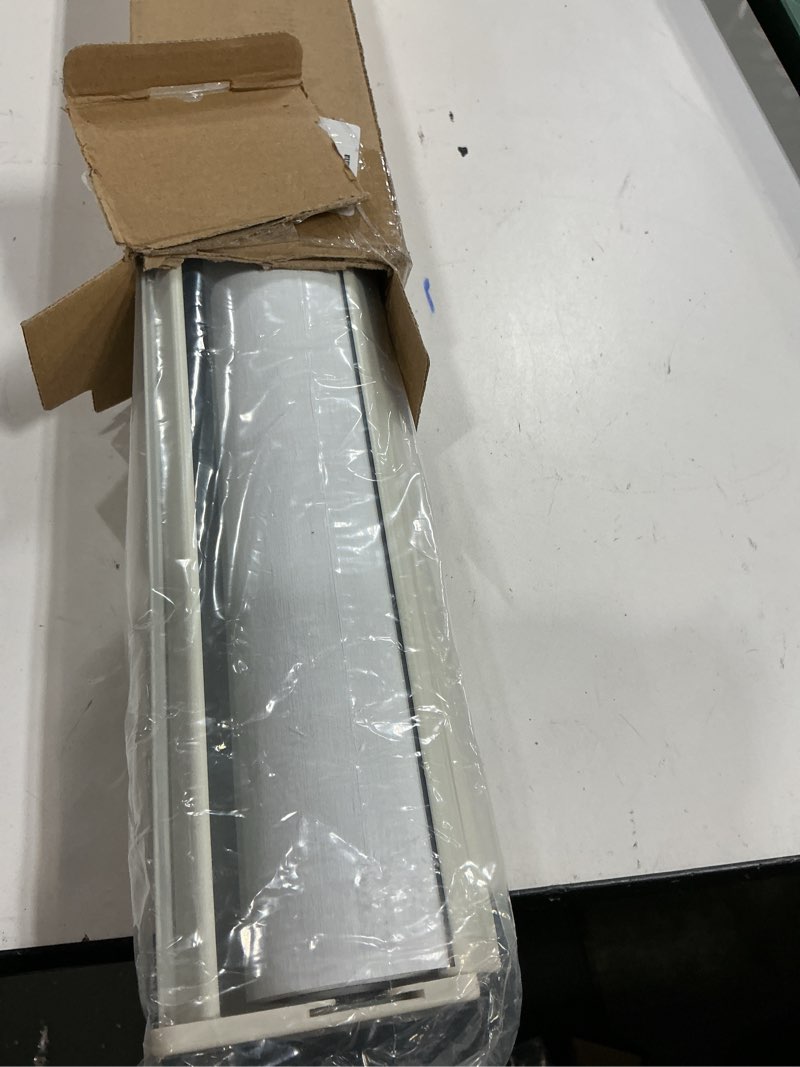 Condition photo showing Good Condition for joydeco cordless blackout roller shades, premium woven fabric blinds for indoor windows, thermal insulated uv protection roller window shades for home and office (light khaki, 46” w x 72” h) light khaki 46"w x 72"h