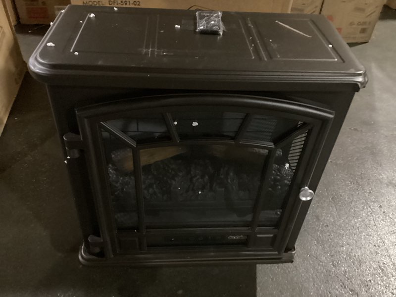 Condition photo showing Good Condition for duraflame Infrared Quartz Electric Stove Heater - DFI-591-02 - Bronze