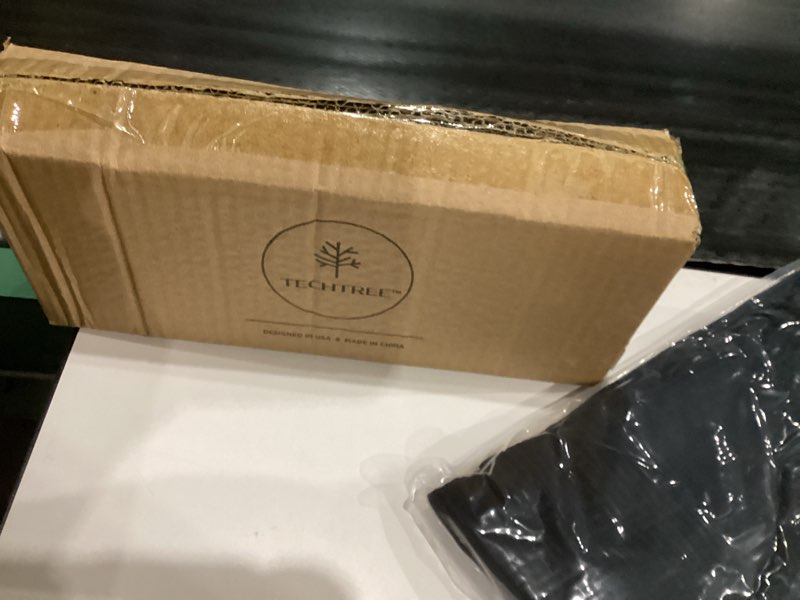 Condition photo showing New/Like New for TECHTREE Wall Mounted Magnetic Key Holder with Shelf - Strong Magnetic Strip with Heavy Duty Walnut Floating Shelf for Keys, Car Fobs, Sunglasses & Mail, Space Saving Entryway Organizer – Brown