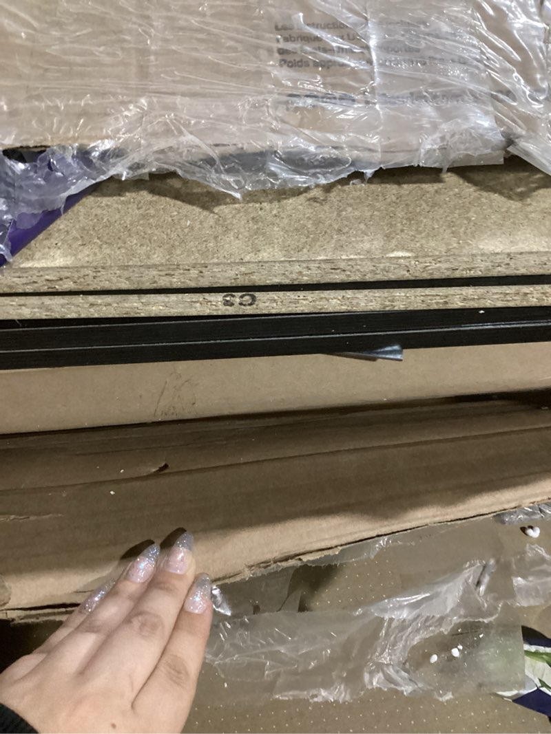 Condition photo showing Good Condition for Sauder Palladia 2 Drawer File Cabinet, Lateral Filing Cabinets for Home Office, Hanging File Folders Organizer, Interlocking Drawers, in Wind Oak Finish