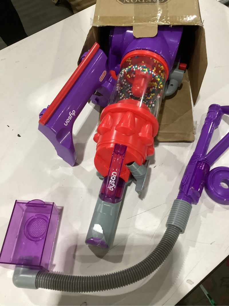 Condition photo showing Good Condition for Casdon Dyson DC14 | Toy Replica Of The Dyson DC14 Vacuum Cleaner For Children Aged 3+ | Features Spinning Beans And Realistic Sounds