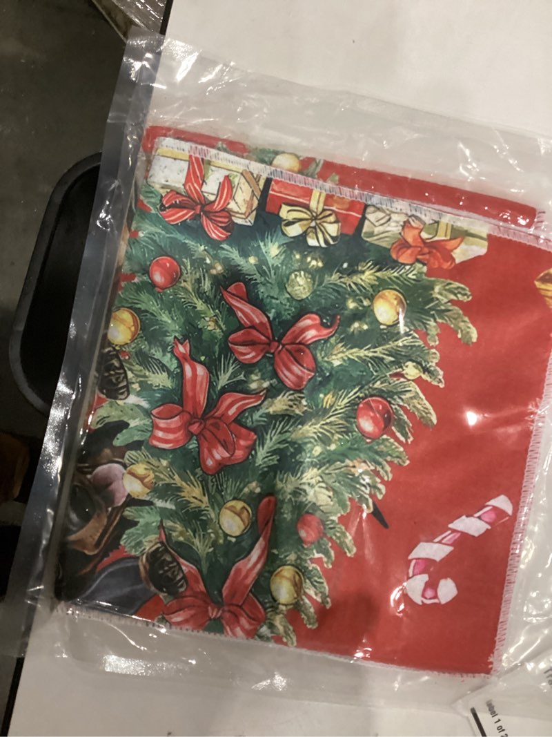 Condition photo showing New/Like New for Red Christmas Tree Dachshund Kitchen Towels, Dachshund Gifts Decorative Hand Towels for Kitchen, Christmas Dachshund Dish Tea Towel Drying Cloth, 16x24 Inch Dod-j
