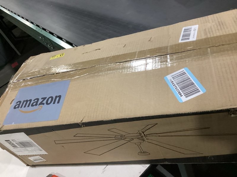 Condition photo showing Good Condition for 65 Inch Ceiling Fan No Light with Remote, Black Large Ceiling Fan Without Light with Quiet Reversibl