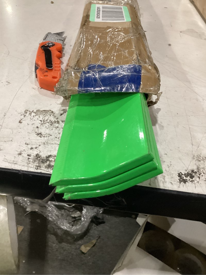 Condition photo showing Good Condition for 1008199 heavy duty blades - fits woods 72" deck rd72/prd7200 | replaces woods 1008199kt ore gon 91-585 st ens 345-085 (3 pack) woods 72" blades