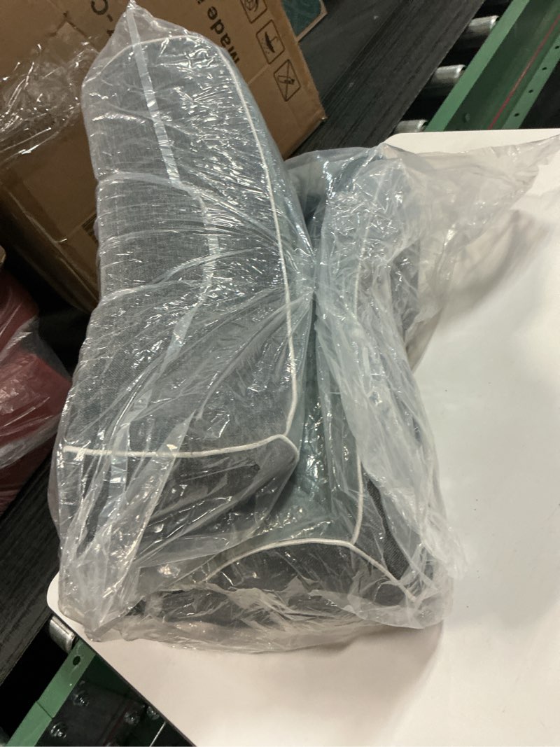 Condition photo showing New/Like New for Small Dog Orthopedic Cooling Bed 24"x18"x6", Gel Memory Foam Egg-Crate Bolster Dog Bed, Waterproof Removable Washable Cover, Relieve Joint Pain, Fits 24 Inch Crate, Dark Grey 24.0"LX18.0"W X6.0"Th Dark Grey