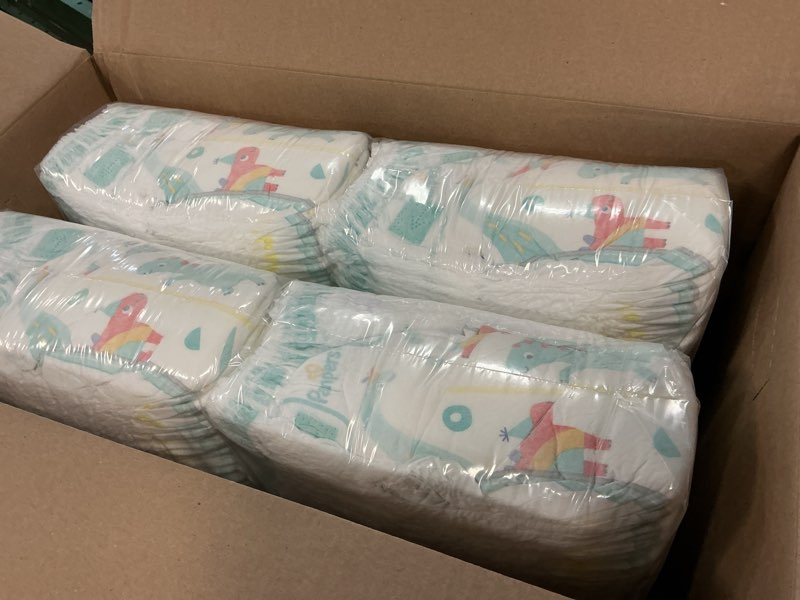 Condition photo showing New/Like New for Pampers Diapers - Cruisers 360 - Size 6, 104 Count, Babyproof up to 100% Leakproof Pull-On Diaper Size 6 104
