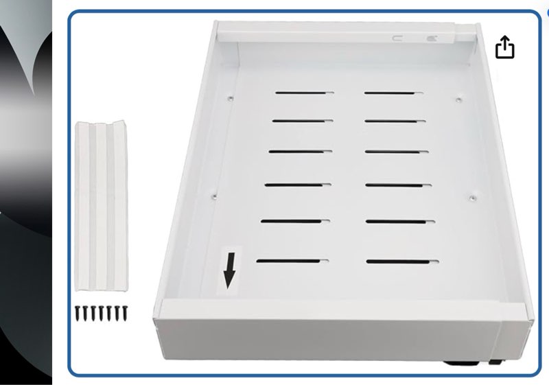 pull-out cabinet for kitchen and pantry – -duty carbon steel sliding storage drawer with glide rails