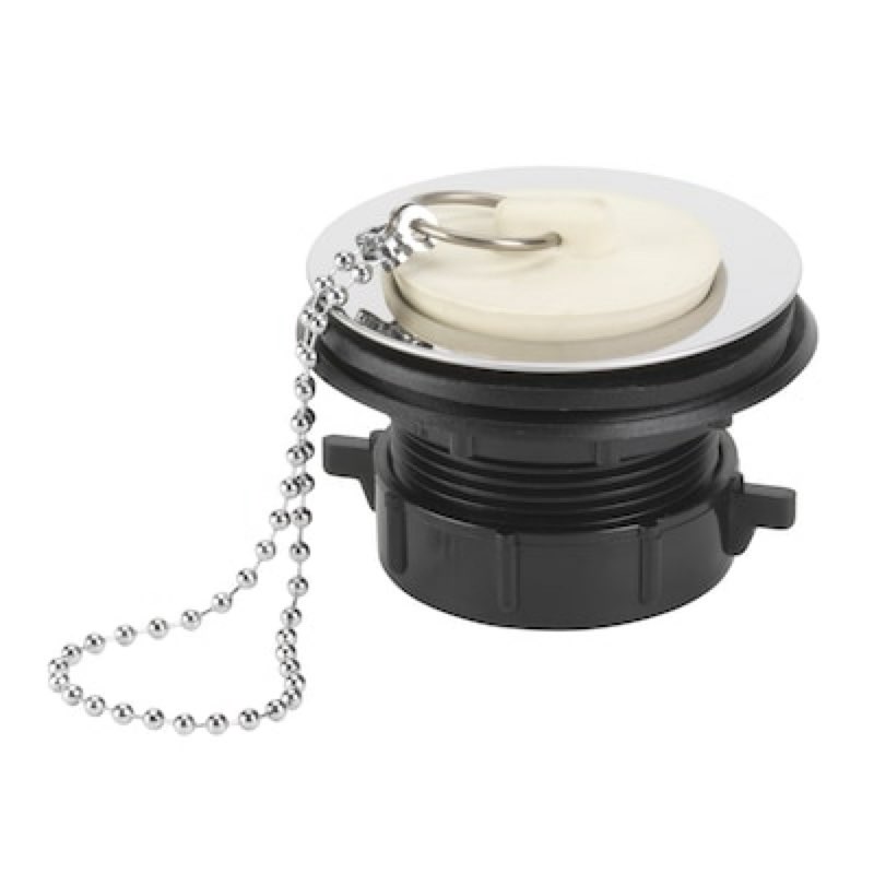 project source 2.8-in plastic rust resistant strainer with lock mount included