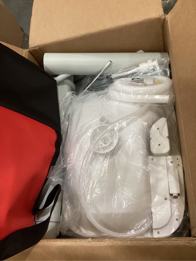 Condition photo showing Good Condition for portable sink hand wash station - 18l capacity with usb port or battery powered, lightweight outdoor sink for travel, outdoor, camping - includes soap dispenser & towel holder wihte-1