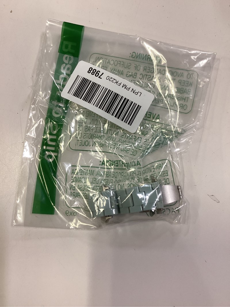 Condition photo showing Good Condition for V.R.HOPE Resin Watch Band Compatible with Apple Watch Band for Women 38mm 40mm 41mm 42mm Starlight Fashion Lightweight Bracelet Strap for iWatch Series 11/10/9/8/7/6/5/4/3/2/1/SE3(Mint Blue) Mint Blue 38mm/40mm/41mm/42mm(Series 11)