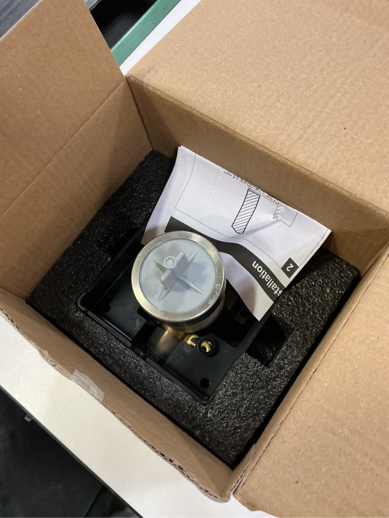 Condition photo showing As Is for Shower Valve for Delta R10000-UNBXHF, 3 Port 1/2 Inch Connection 1-Pack, R10000 Valve Kit Compatible with Delta MultiChoice 13 14 17 17T Shower Trim, High Flow Brass Construction Without Stops