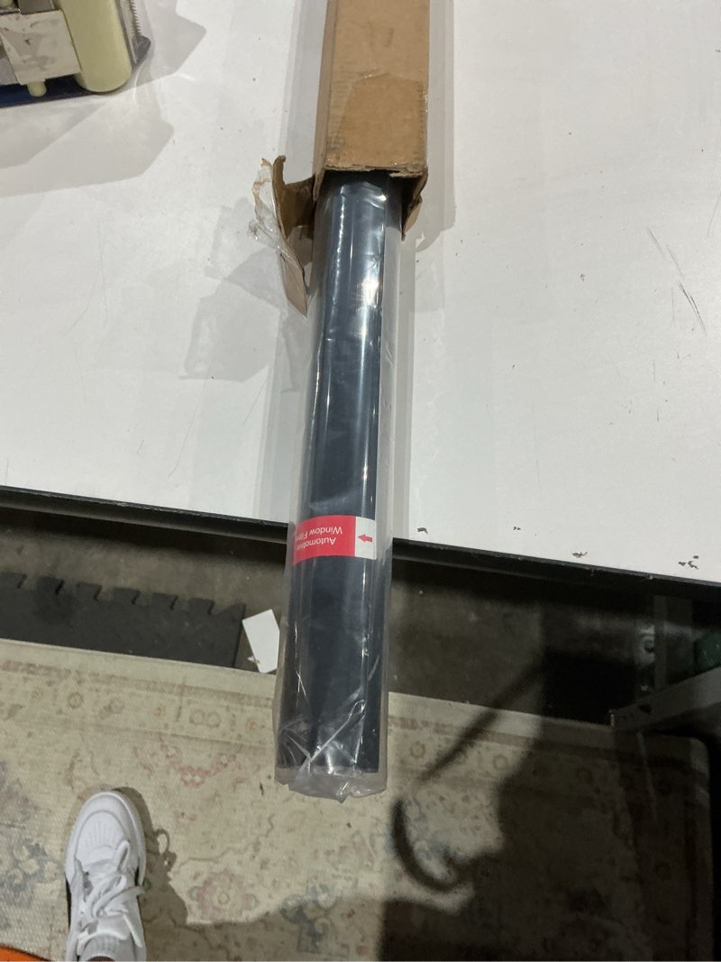 Condition photo showing Good Condition for toyoco window tint film for cars, 35% vlt 36" in x 25'ft ceramic window film, blocks 99% uv&ir rays, heat resistant anti glare film for windshield, scratch resistant sun shade auto tint roll 35%vlt 36in x 25ft