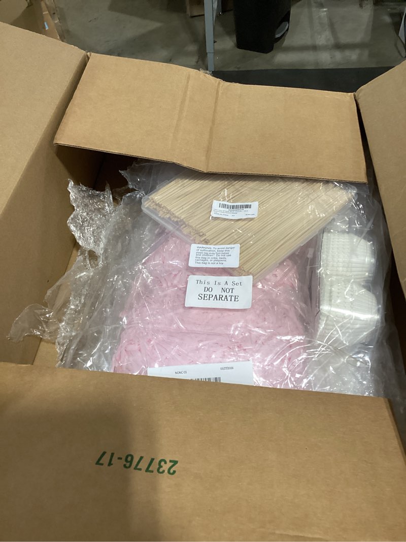Condition photo showing New/Like New for 20 pack mother's day rose and wine box for gifts 20" x 7" x 4" cookie bakery boxes with window rectangle extra large treat boxes for strawberries chocolate cake 20 x 7 x 4 inches