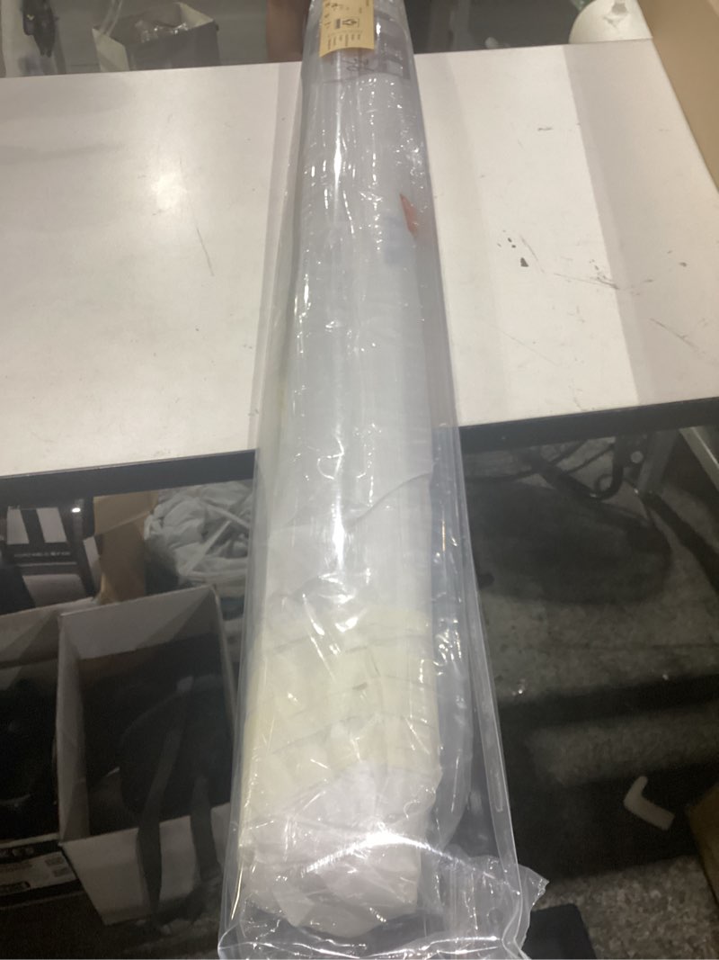 Condition photo showing Good Condition for no drill blackout cellular shades,white,48" w x 36" h | honeycomb window blinds for indoor windows cordless,thermal insulated noise reduction easy to install for bedroom,kitchen blackout-white 48"w x 36"h fba