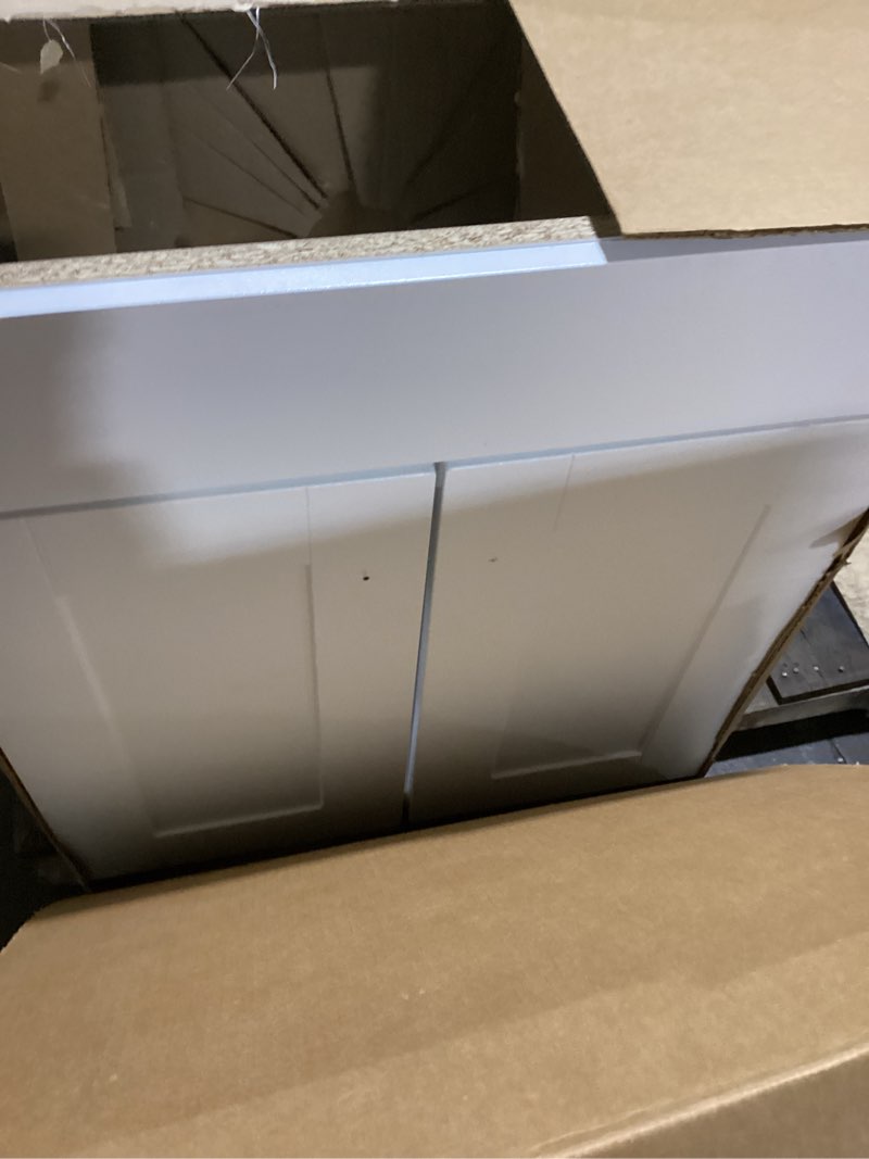 Condition photo showing Good Condition for project source 24-in white single bathroom vanity