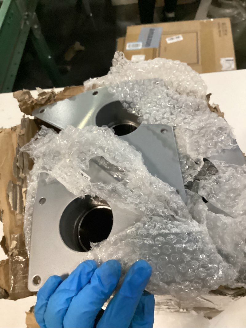 Condition photo showing New/Like New for Factory Direct Partners Replacement Super Table Legs with Glides and Casters for FDP Activity Tables, Mobile-Capable, Adjustable Height 19-30 inches, Legs and Hardware ONLY (4-Pack) Silver, 11025-SV