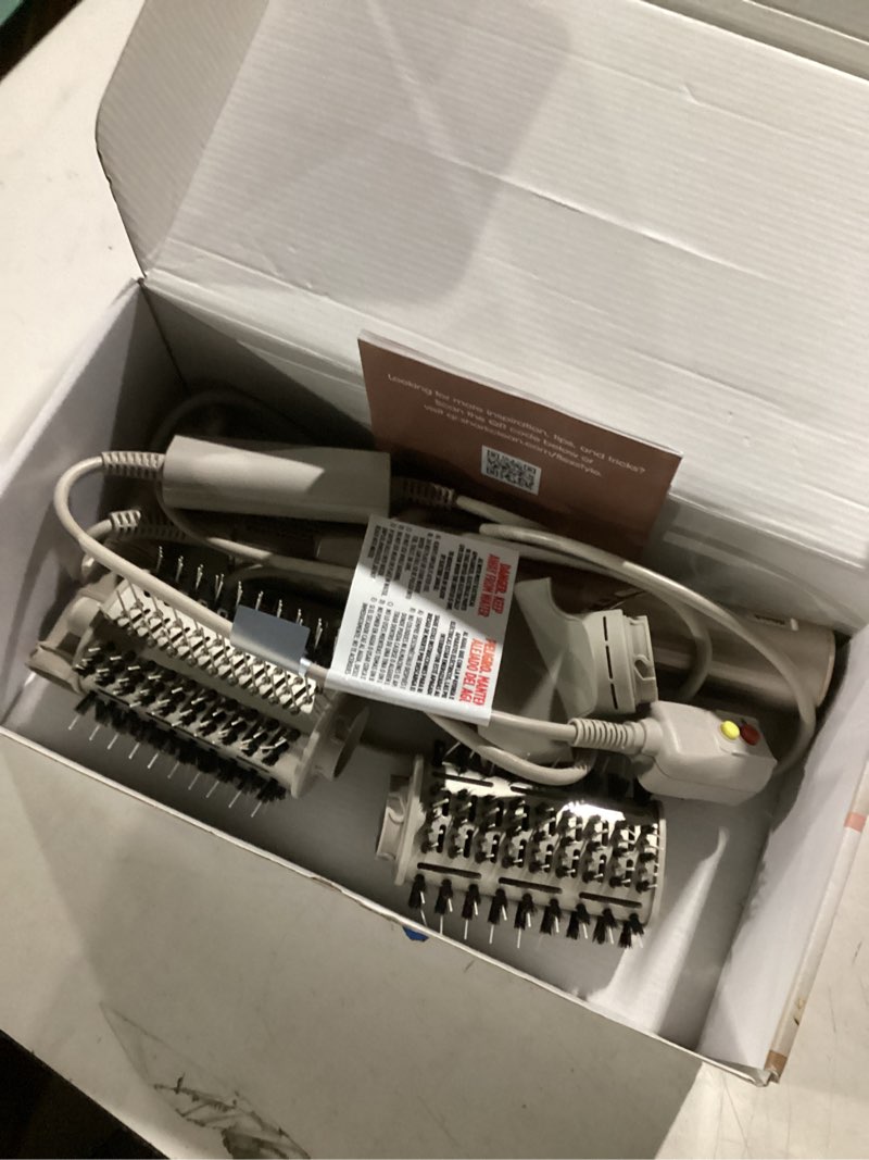 Condition photo showing Good Condition for Shark HD430 FlexStyle Air Styling & Drying System, Powerful Hair Dryer Brush & Multi-Styler with Auto-Wrap Curlers, Paddle Brush, Oval Brush, Concentrator Attachment, Stone Flexstyle-Straight & Wavy Hair