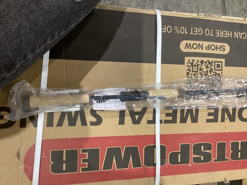 Condition photo showing Good Condition for st. croix rods avid series walleye spinning fishing rod, premium quality, durably sensitive, high performing spinning rod 7'0" light extra-fast