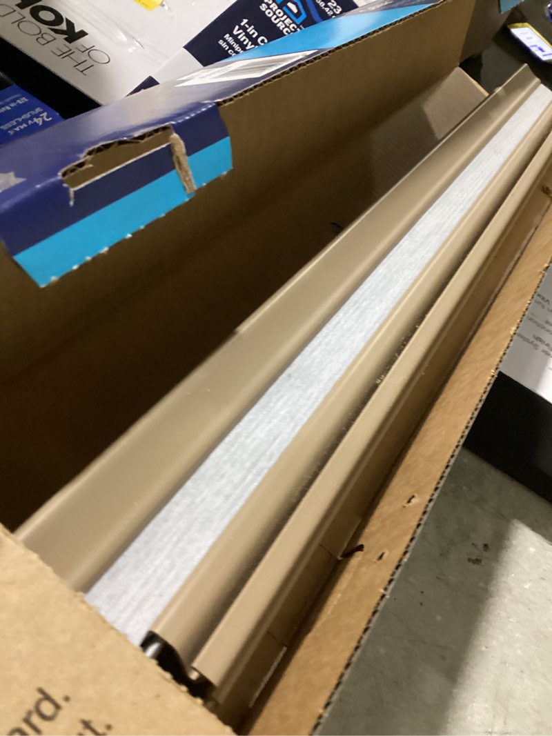 Condition photo showing Good Condition for levolor 30-in x 72-in toffee blackout cordless cellular shade