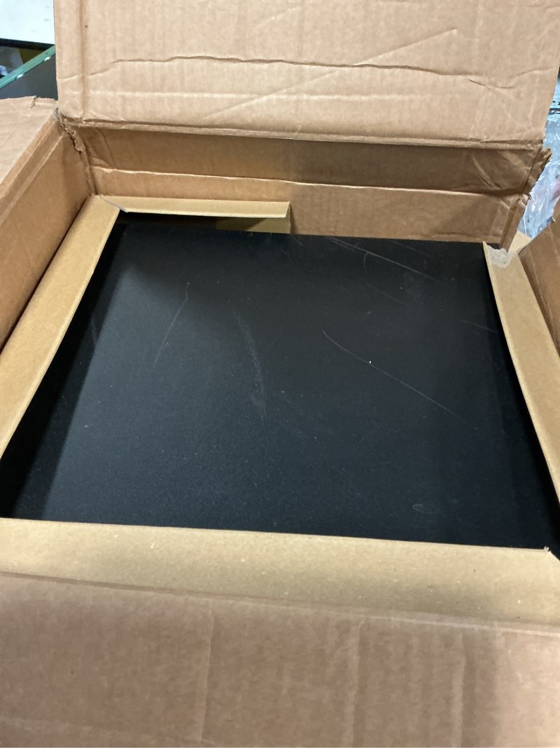 Condition photo showing As Is for amazon basics steel home security safe box with electronic keypad lock for documents, jewelry, valuables, 1.8 cubic feet, black, 13.8"w x 13"d x 19.7"h 1.8 cubic feet keypad lock