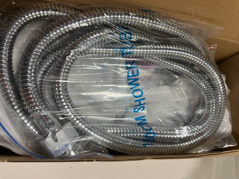 Condition photo showing Good Condition for SR SUN RISE Filtered Shower Head with Handheld High Pressure 9 Spray Mode Showerhead Detachable Shower Head Water Softener Filters Beads for Hard Water Remove Chlorine 1 Filter Chrome Chrome 1 Filter