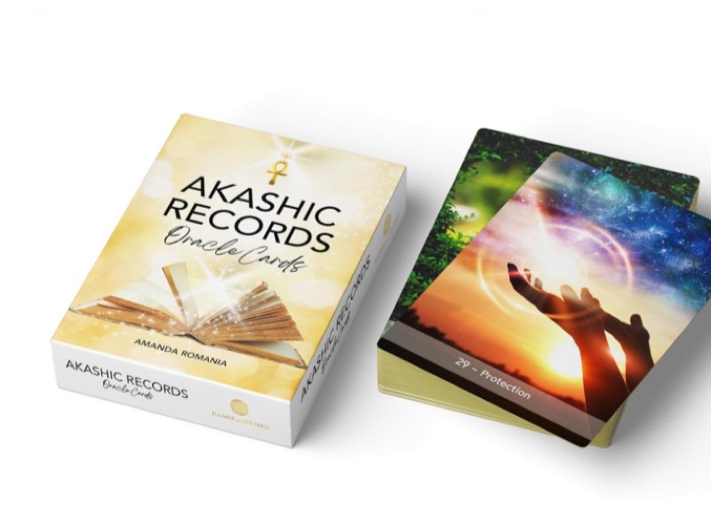 AKASHIC RECORDS ORACLE CARDS BY AMANDA ROMANIA