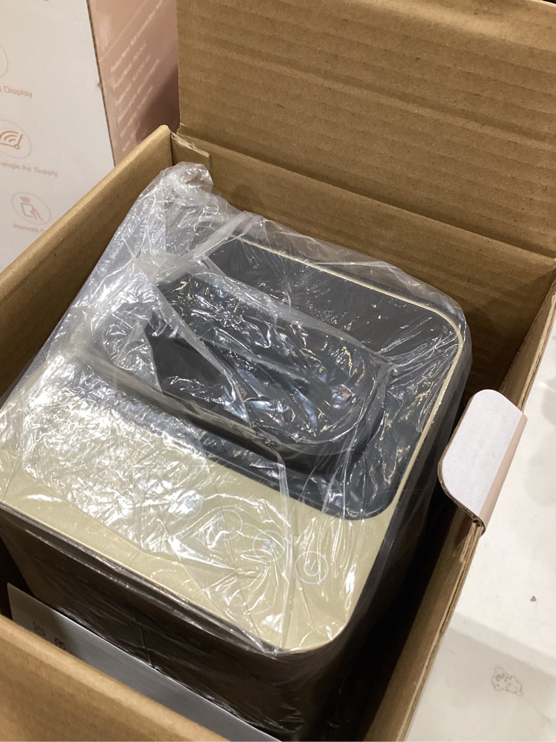 Condition photo showing New/Like New for Space Heaters for Indoor Use, Staholz 3 in 1 Portable Space Heater with Humidifier/Ambient Light, Electric Heaters with Thermostat,70° Oscillation,12H Timer,Ultra-Quiet for Bedroom,Office(GD) Gold