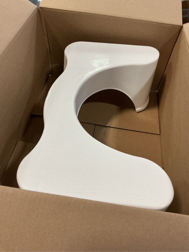 Condition photo showing Good Condition for squatty potty the original bathroom toilet stool, 7 inch height, white white 7 inch
