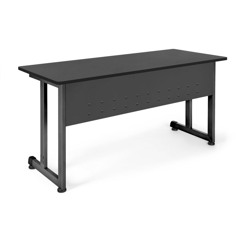 OFM 55" x 24" Modular Training Seminar Table in Graphite