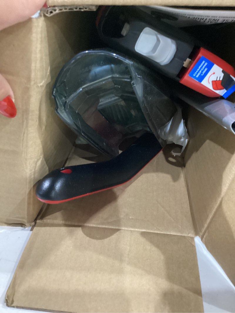 Condition photo showing As Is for dirt devil 3-in-1 versa stick vacuum cleaner, lightweight, rechargeable, ideal for pet hair, dog beds, stairs, and more, cordless vacuum cleaners for home use