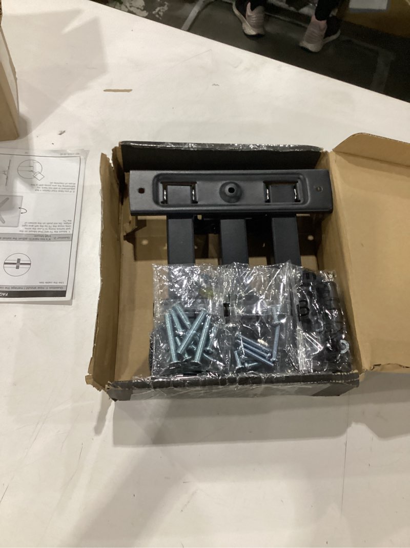 Condition photo showing New/Like New for pipishell full motion tv wall mount for 26-65 inch flat or curved tvs up to 77 lbs, tv bracket wall mount with articulating arms, extension, tilt, swivel, leveling, max vesa 400x400mm, pimf7 26-65 inch tv mount without led