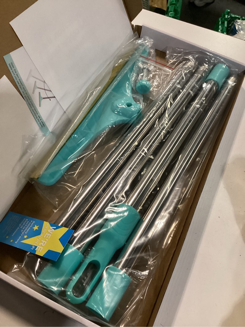 Condition photo showing Good Condition for Carpet Rake for Pet Hair Removal, Reusable Cat Dog Hair Remover with 45’’ Long Handle Advanced Lint Remover Scraper for Carpets, Rugs, Mats, Couch Extra Long Blue