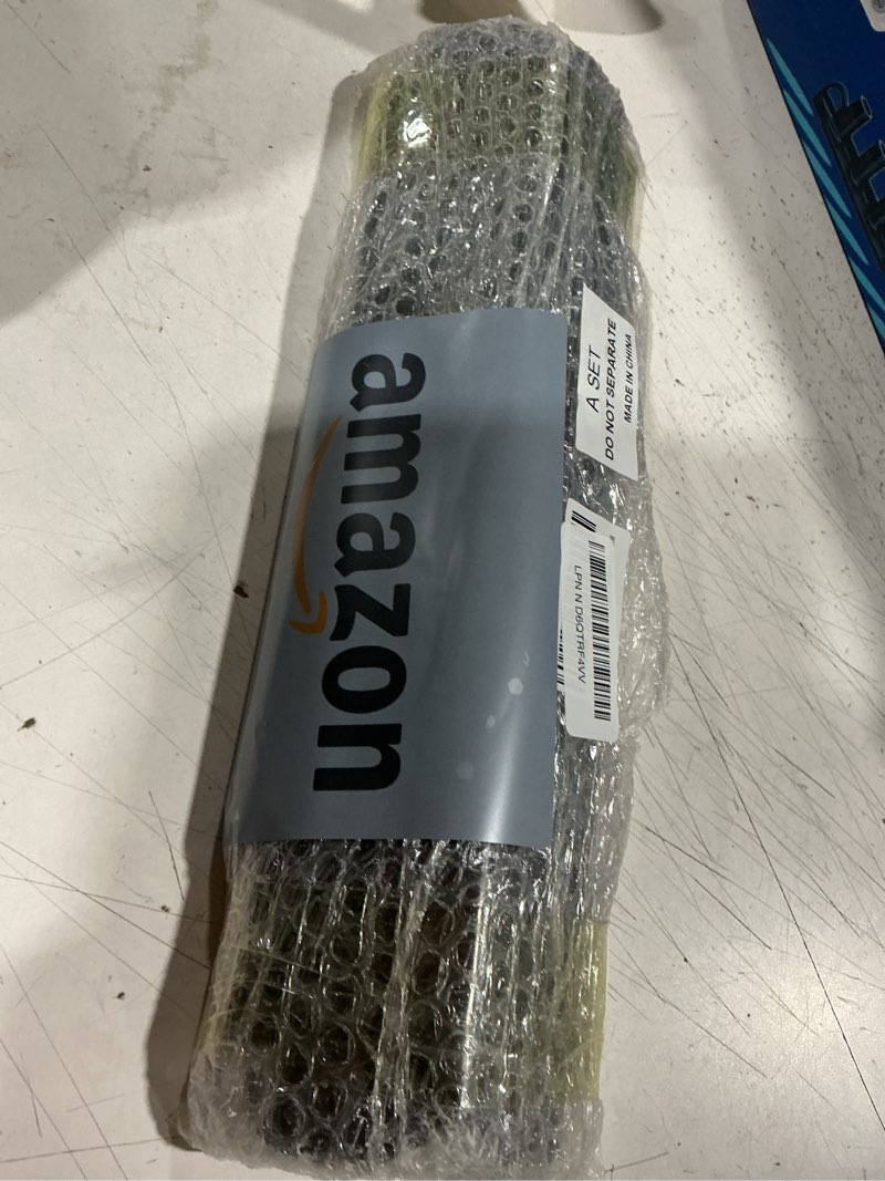 Condition photo showing As Is for direct store dp148 4pk heat plates for nexgrill 720-0830h, 720-0864, 720-0864m gas grill, porcelain steel grill heat shield tent, burner cover, flame tamer for home depot nexgrill 4 burner 720-0830h porcelain steel 4 pack