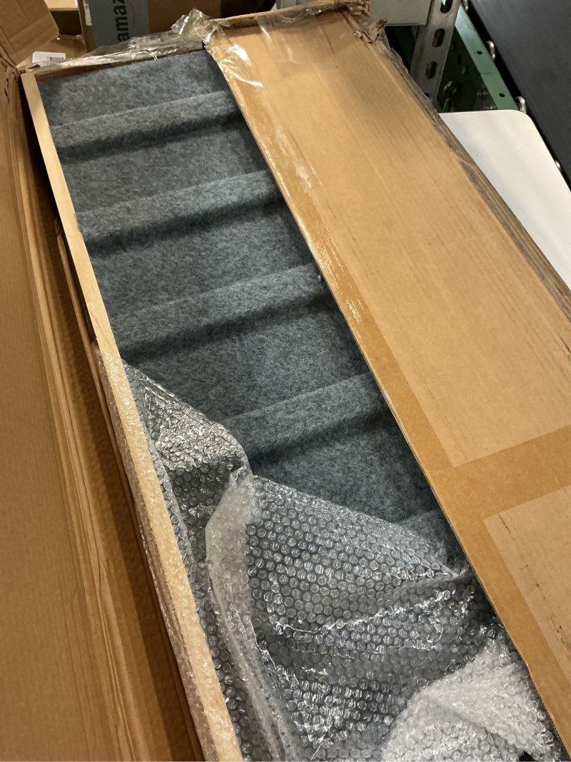 Condition photo showing Good Condition for adjustable dog cats ramp, folding portable wooden pet ramp for all small and older animals, adjustable from 11.8” to 16.5” - rated for 100lbs - lightweight dog ramps for couch