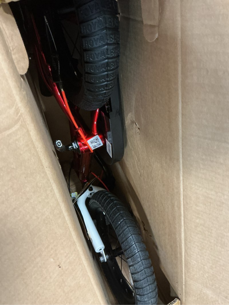 Condition photo showing Good Condition for RoyalBaby Kids Bike with Dual Handbrake for Beginners,12 14 16 18 20 Inch Bicycle for Boys & Girls Ages 3-10 Years Red 14 Inch With Kickstand FS-7