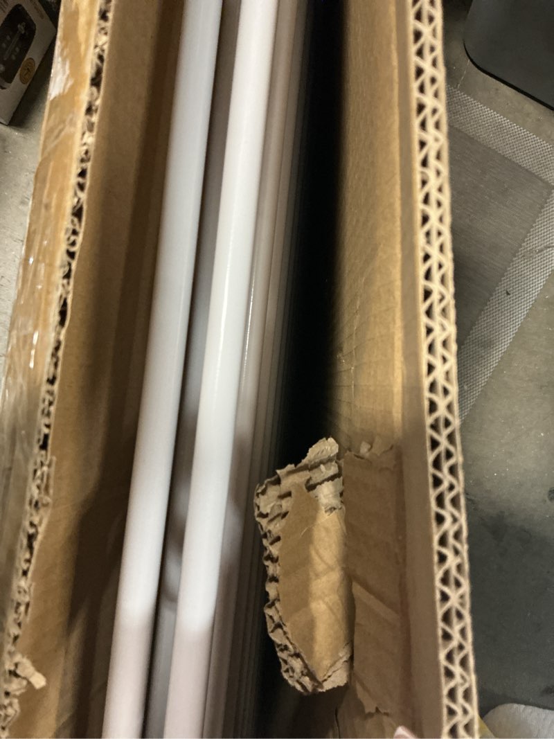 Condition photo showing New/Like New for Window Safety Guards for Children Kids Toddler,Adjustable 32.9"-61.4" Wide Window Security Bar, Child Safety Guard Prevents Accidental Falls (White, 2 Piece) White 32.9"-61.4"(2 panels)