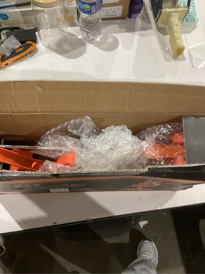 Condition photo showing New/Like New for Labor Saving Arm Jack Handle 2 Pack, Construction Jack, Wall Tile Locator, Multi Function Height Adjustment Lifting Device, Door Panel Lifting Cabinet, Raised 10 in, Pair Dynamic Load 400 LB Orange