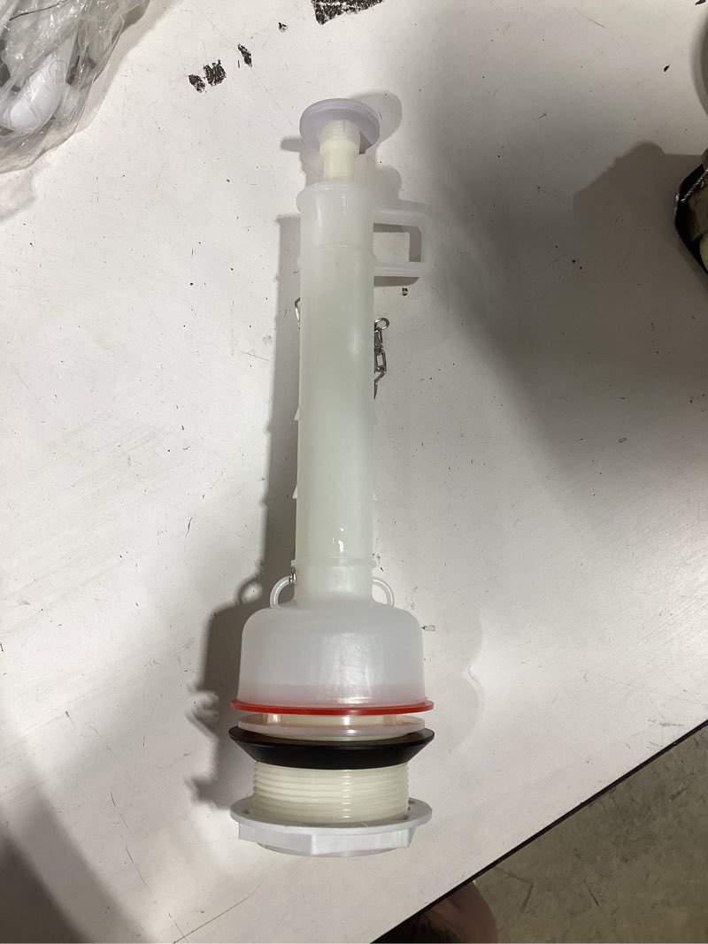 Condition photo showing Good Condition for reliabilt white plastic flush valve for mansfield