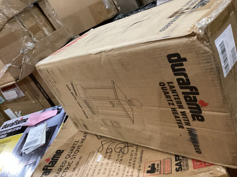 Condition photo showing New/Like New for 29” duraflame® Infrared Quartz Electric Lantern Heater