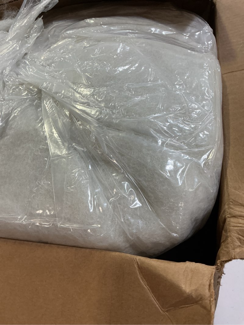 Condition photo showing New/Like New for fairfield the original poly-fil, premium polyester fiber fill, soft pillow stuffing, stuffing for stuffed animals, toys, cloud decorations, and more, machine-washable poly-fil fiber fill, 5 lbs. box 5 lb white