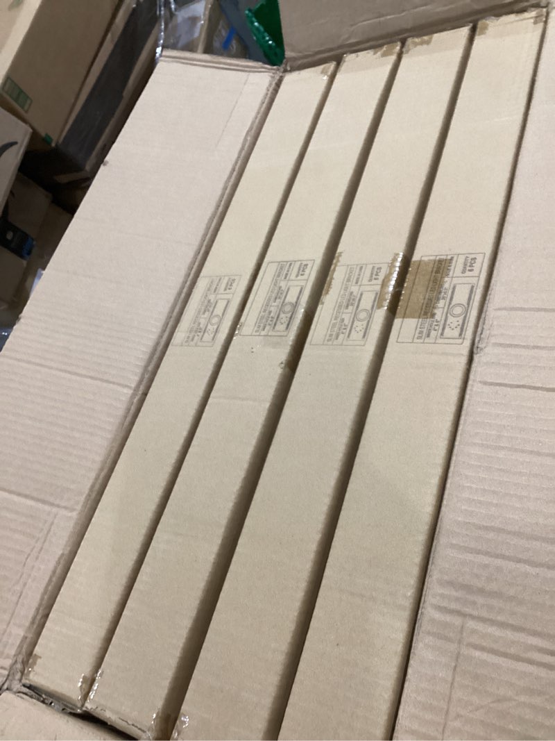 Condition photo showing New/Like New for Blulu 24 Pcs New Construction Mounting Plate 4/6 Inch LED Recessed Lighting Kits for LED Bar Light Mounting with Notches Housing Flat Steel Rough in Bracket Fixture