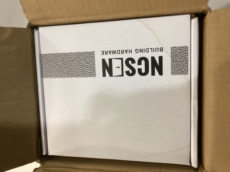 Condition photo showing New/Like New for 2 Pack Black Door Handles Interior, Passage Door Lever for Hall, Non Locking Door Handle