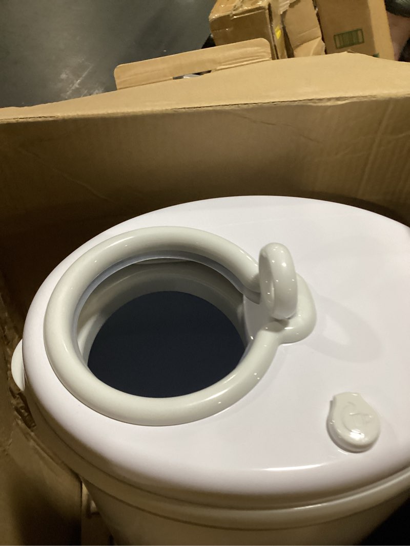 Condition photo showing Good Condition for ubbi steel diaper pail, odor locking, no special bag required, award-winning, registry must-have, white