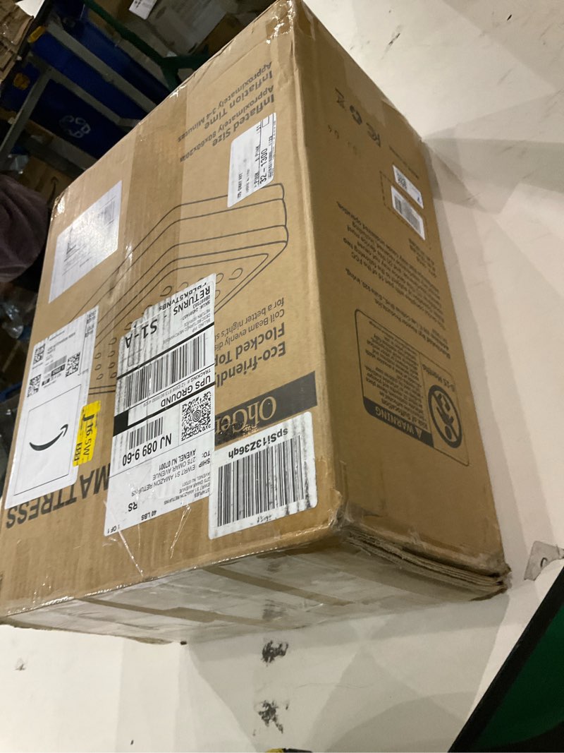 Condition photo showing As Is for OhGeni 20" Queen Air Mattress with Built in Pump, Inflatable Blow up Bed, Upgraded Pillar Design, 3-Min Inflation Airbed for Guests,Better to Get up, 650LBS Queen 20''Black(Elevated Comfort Height)