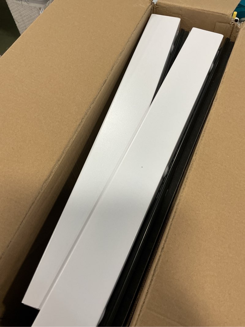 Condition photo showing Good Condition for 2 Pack Expandable (15.1"-26.3") Pull Out Cabinet Organizer 21" Deep With Raising Pad for Framed Cabinets,Upgrade 3 Slide Rails Slide Out Drawers,No Drill Roll Out Shelves Adhesive,White White 21"D x 15.1"-26.3"W(2Pack)