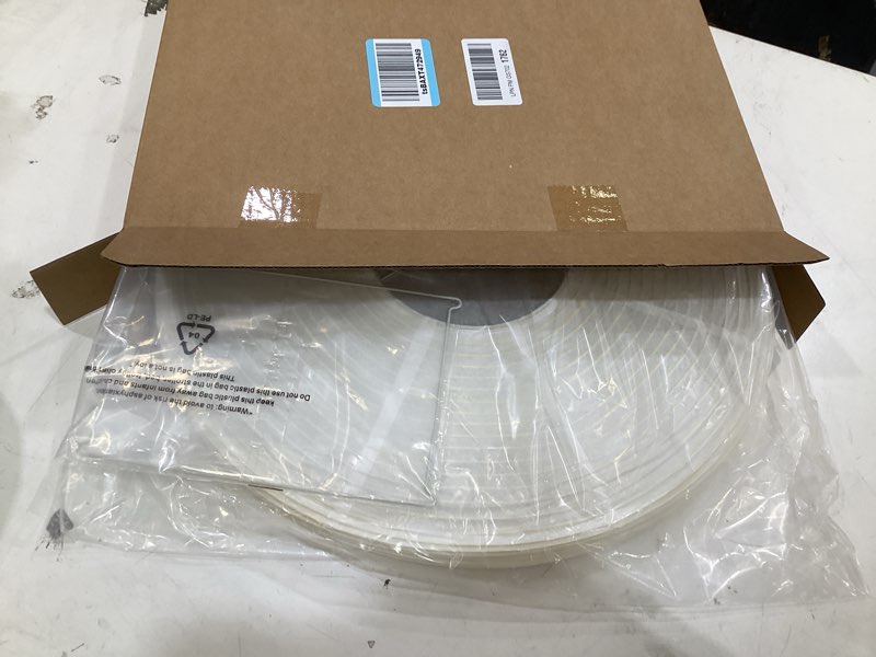 Condition photo showing Good Condition for white doughnut lampshade(16.93inch/43cm) cotton paper lampshade,japanese-style simple foldable ceiling light, suitable for indoor bedroom, living room and room decoration